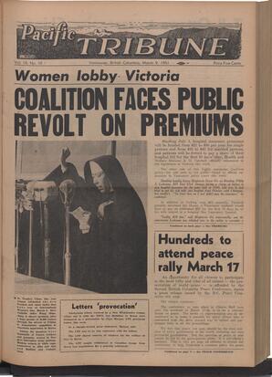   The Pacific Tribune - Friday, March 9, 1951   , page 1