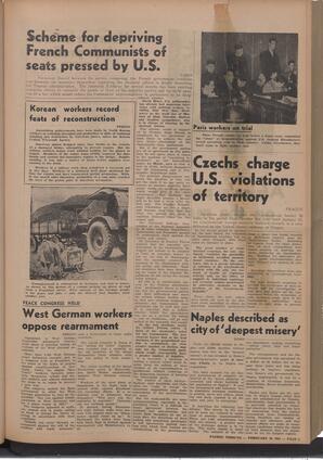   The Pacific Tribune - Friday, February 16, 1951   , page 3