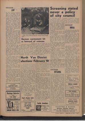   The Pacific Tribune - Friday, February 2, 1951   , page 7