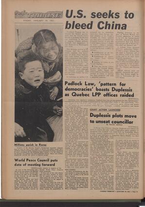   The Pacific Tribune - Friday, January 19, 1951   , page 12
