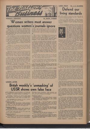   The Pacific Tribune - Friday, January 12, 1951   , page 9