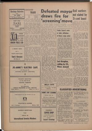   The Pacific Tribune - Friday, December 22, 1950   , page 6