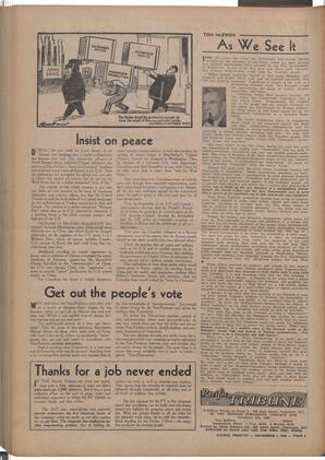   The Pacific Tribune - Friday, December 1, 1950   , page 8