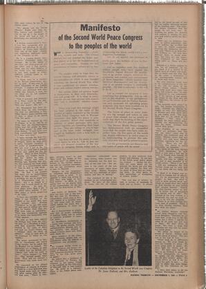   The Pacific Tribune - Friday, December 1, 1950   , page 5