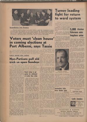   The Pacific Tribune - Friday, November 17, 1950   , page 6
