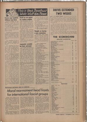   The Pacific Tribune - Friday, November 3, 1950   , page 11