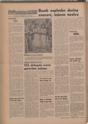   The Pacific Tribune - Friday, October 13, 1950   , page 12