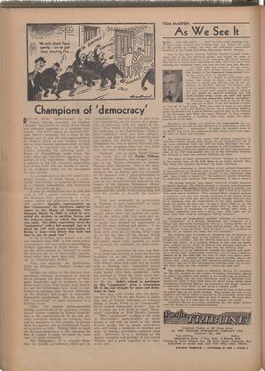   The Pacific Tribune - Friday, October 13, 1950   , page 8