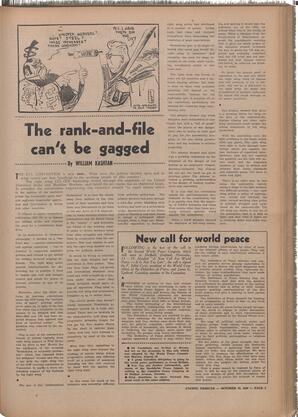   The Pacific Tribune - Friday, October 13, 1950   , page 5