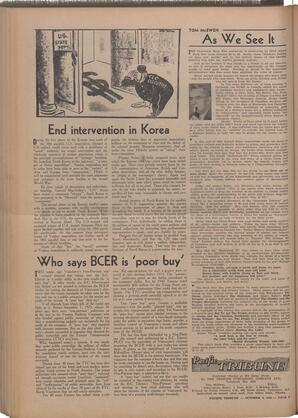   The Pacific Tribune - Friday, October 6, 1950   , page 8