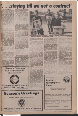   The Pacific Tribune - Wednesday, December 19, 1979   , page 3