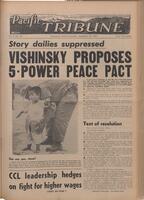 The Pacific Tribune - Friday, September 29, 1950