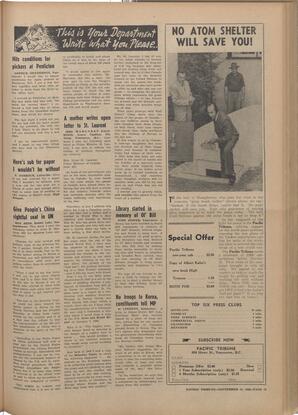   The Pacific Tribune - Friday, September 22, 1950   , page 11