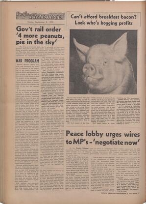   The Pacific Tribune - Friday, September 8, 1950   , page 12