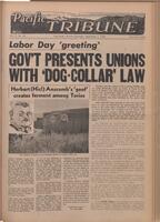 The Pacific Tribune - Friday, September 1, 1950