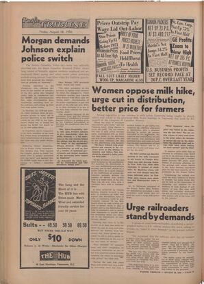  The Pacific Tribune - Friday, August 18, 1950   , page 12