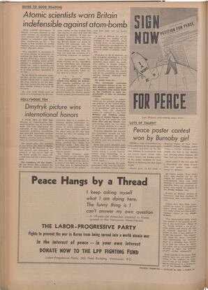   The Pacific Tribune - Friday, August 18, 1950   , page 10