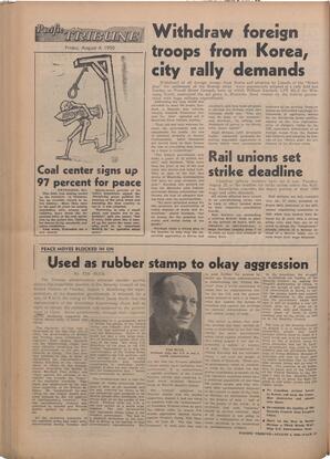   The Pacific Tribune - Friday, August 4, 1950   , page 12