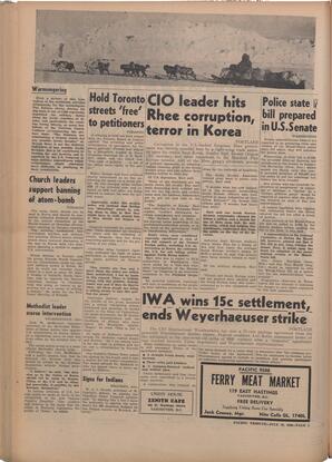   The Pacific Tribune - Friday, July 28, 1950   , page 2
