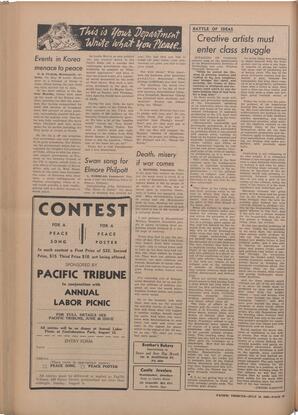   The Pacific Tribune - Friday, July 14, 1950   , page 10