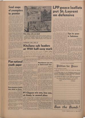   The Pacific Tribune - Friday, July 14, 1950   , page 6