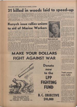   The Pacific Tribune - Friday, June 30, 1950   , page 2