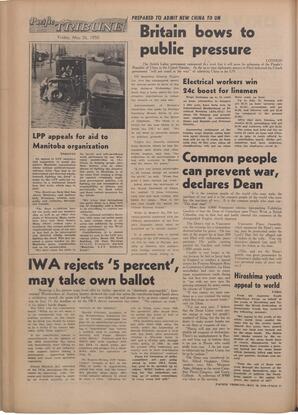   The Pacific Tribune - Friday, May 26, 1950   , page 12