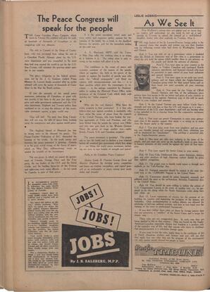  The Pacific Tribune - Friday, May 5, 1950   , page 8