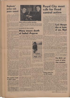   The Pacific Tribune - Friday, May 5, 1950   , page 6