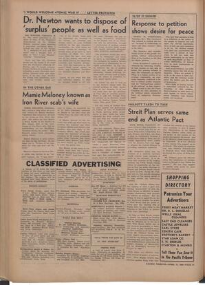   The Pacific Tribune - Friday, April 21, 1950   , page 10