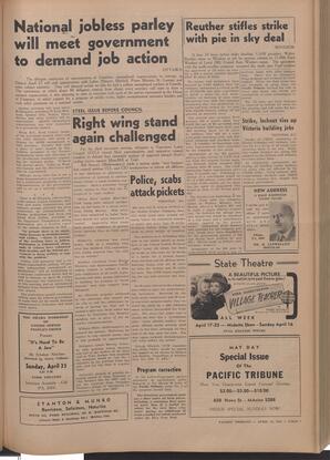   The Pacific Tribune - Friday, April 14, 1950   , page 7