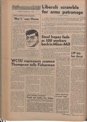   The Pacific Tribune - Friday, March 24, 1950   , page 12