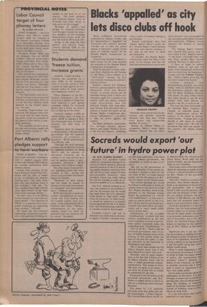   The Pacific Tribune - Friday, November 23, 1979   , page 2