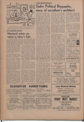   The Pacific Tribune - Friday, January 13, 1950   , page 10