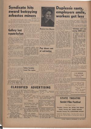  The Pacific Tribune - Friday, December 30, 1949   , page 4
