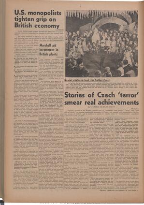   The Pacific Tribune - Friday, December 30, 1949   , page 2