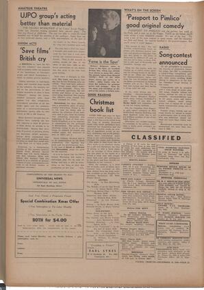   The Pacific Tribune - Friday, December 16, 1949   , page 10