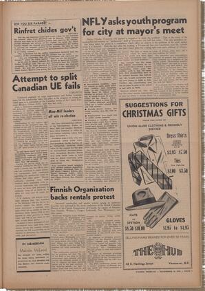   The Pacific Tribune - Friday, December 16, 1949   , page 7
