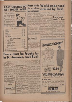   The Pacific Tribune - Friday, November 11, 1949   , page 7