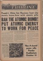 The Pacific Tribune - Friday, October 14, 1949