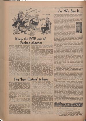   The Pacific Tribune - Friday, October 14, 1949   , page 8
