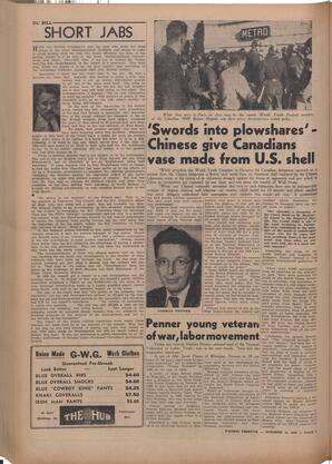   The Pacific Tribune - Friday, October 14, 1949   , page 2