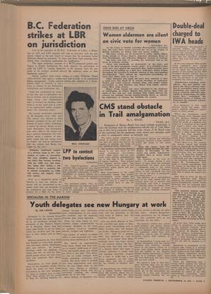   The Pacific Tribune - Friday, September 16, 1949   , page 6
