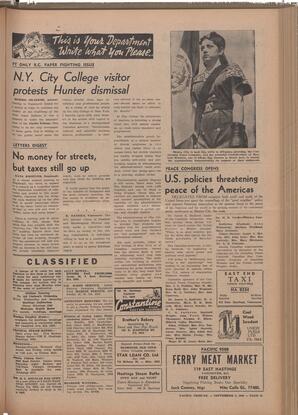   The Pacific Tribune - Friday, September 9, 1949   , page 11