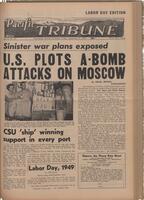 The Pacific Tribune - Friday, September 2, 1949