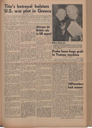   The Pacific Tribune - Friday, August 19, 1949   , page 3