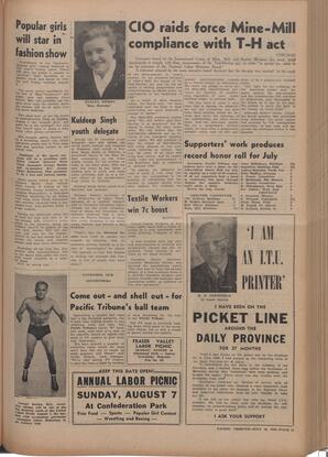   The Pacific Tribune - Friday, July 29, 1949   , page 11