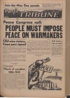The Pacific Tribune - Friday, April 29, 1949