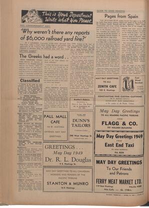   The Pacific Tribune - Friday, April 29, 1949   , page 10