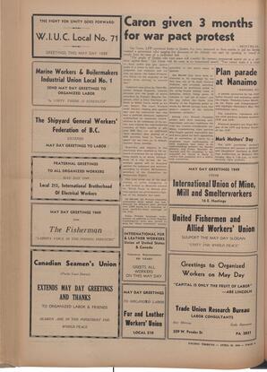   The Pacific Tribune - Friday, April 29, 1949   , page 6